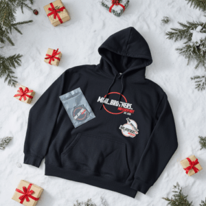 Mini_Brothers Motorsport Hoodie with logo print – unisex hoodie